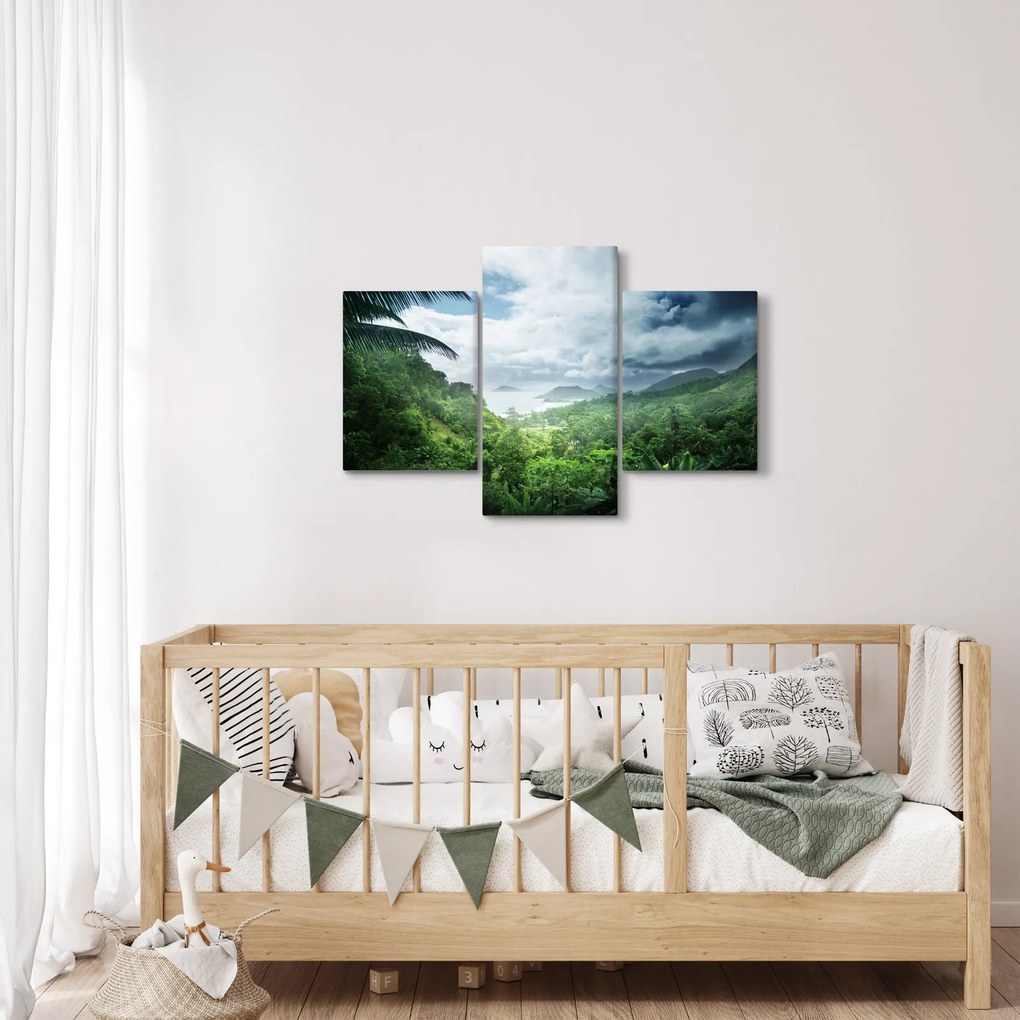Tablou -Jungla din Seychelles (90x60 cm)