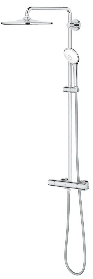 Coloana de dus crom cu baterie termostatata Grohe Euphoria System 310