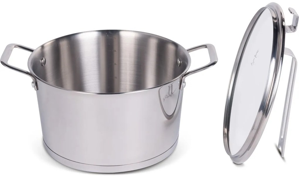Lamart LT1276 cratiță cu capac Conic diametru 24 xînălțime 13 cm
