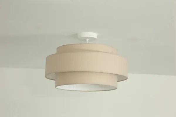 Brilagi - Plafonieră aplicată RESNA, 1xE27/60W/230V, Ø 40 cm, bej