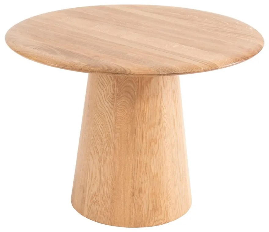 Măsuță auxiliară rotundă din lemn de stejar ø 55 cm Mushroom – Gazzda