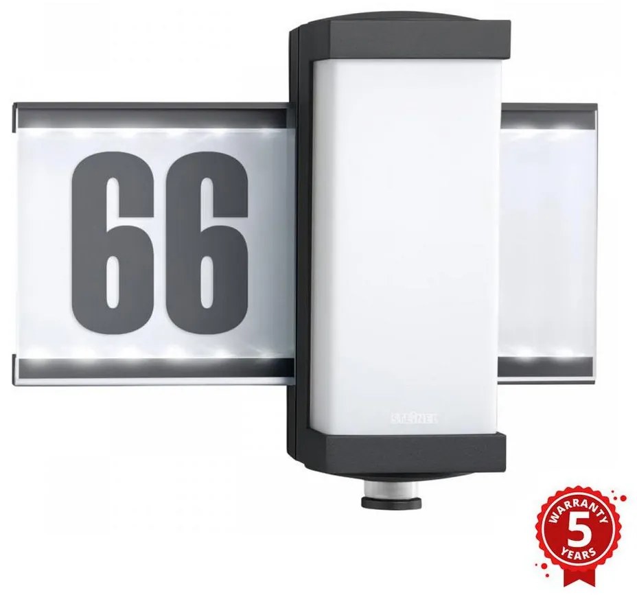 Aplică LED de exterior cu senzor STEINEL 053949 L665 LED/10W/230V IP44