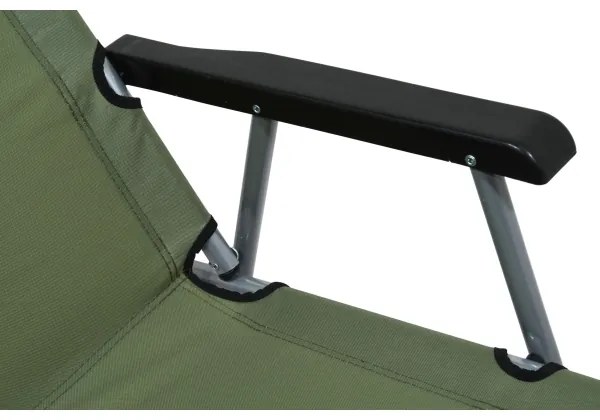 Scaun camping pliabil verde