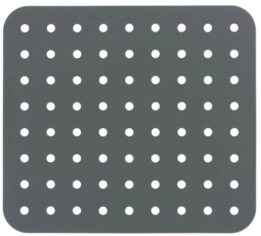 Covor de protecție pentru chiuvetă, gri, 31 x 27,5 cm, Wenko