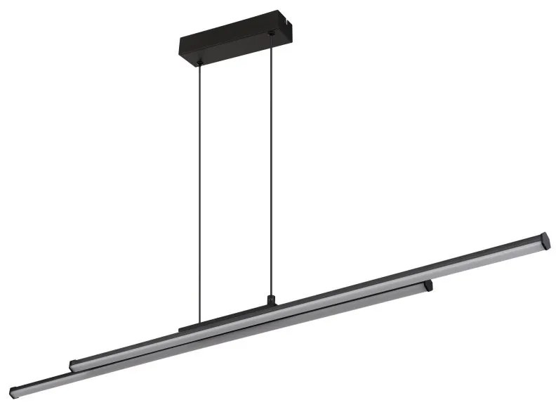 Lustra LED suspendata profile hexagonale KIRINA