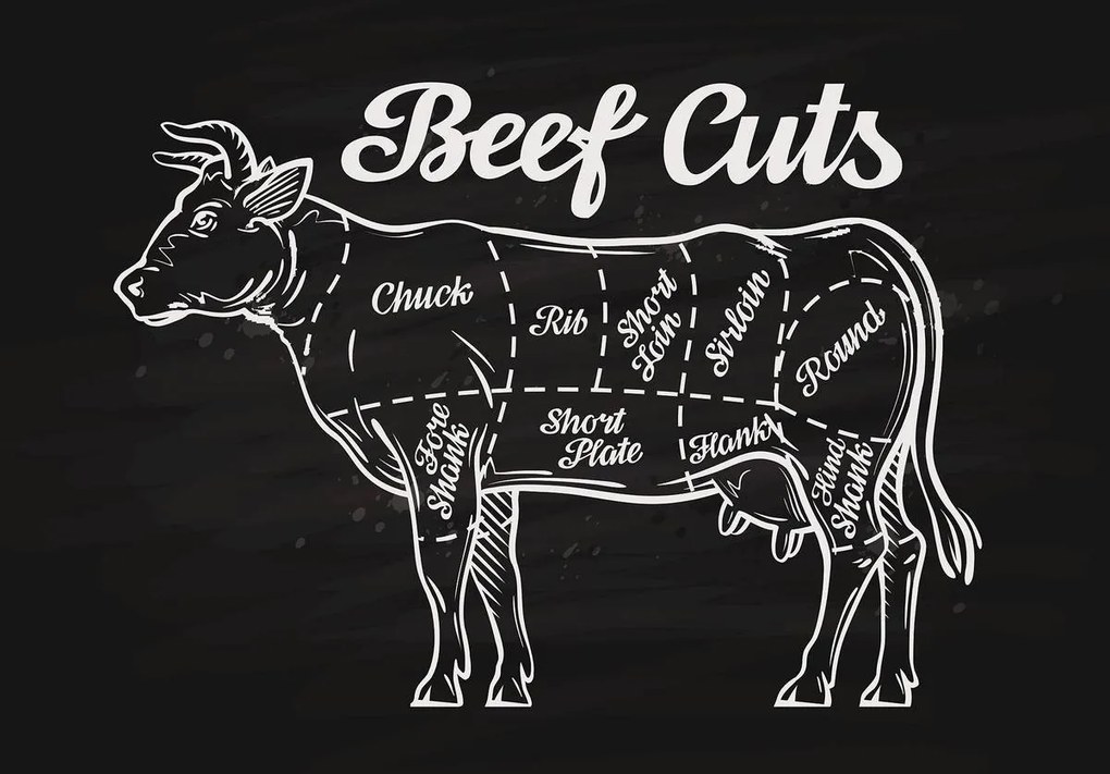 Fototapet - Carne de vită (152,5x104 cm)