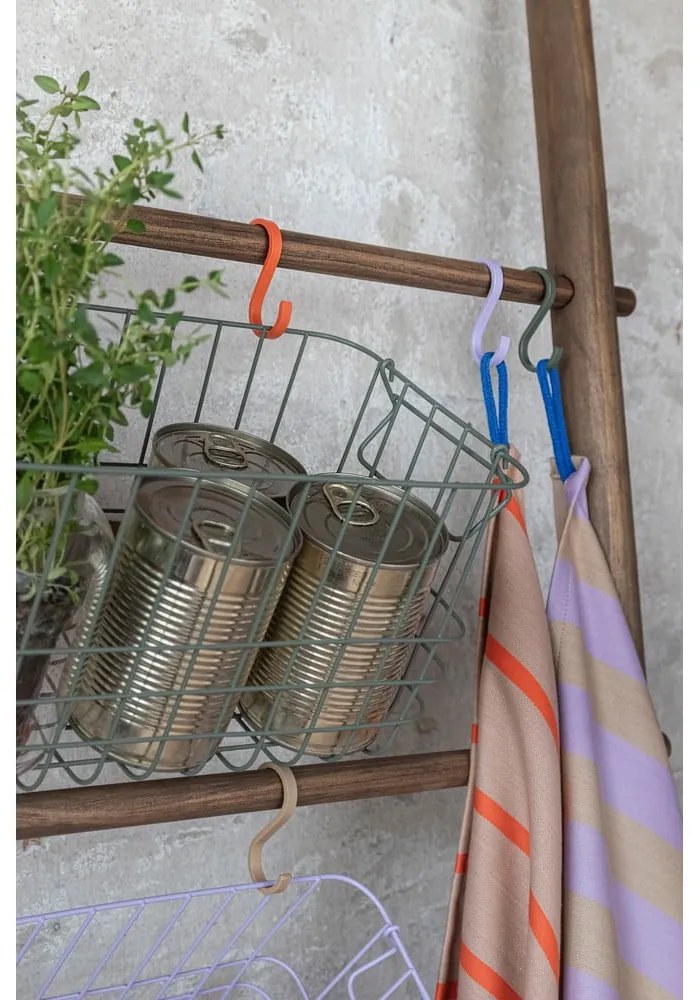 Cârlige verde-deschis 5 buc. pentru agățat din metal Hang-it – Mette Ditmer Denmark