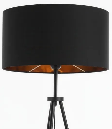 Lampadar 1xE27/40W/230V negru