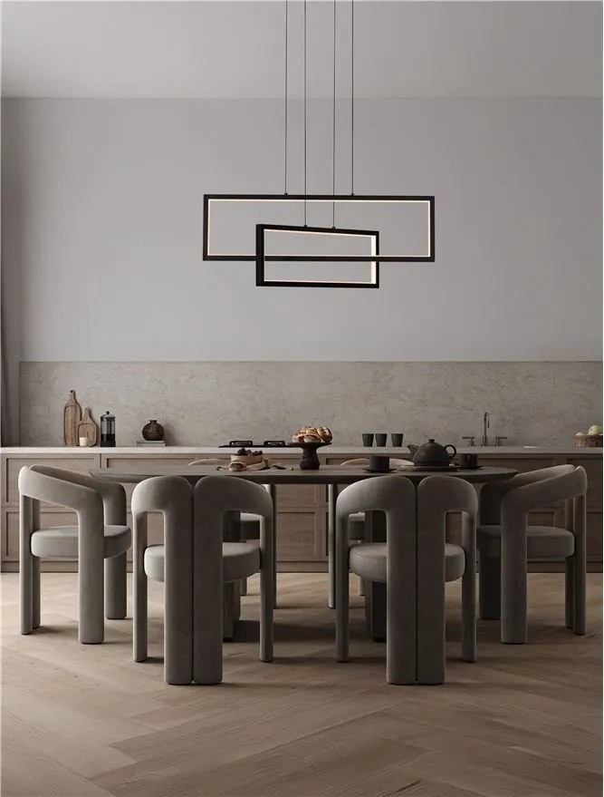 Lustra suspendata LED design modern Alis