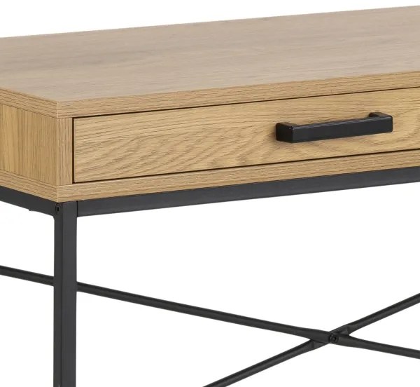 Birou SARON stejar/negru