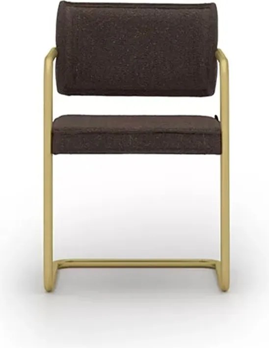 Scaun lemn masiv Giallo cu brațe, 52 × 57 × 79 cm