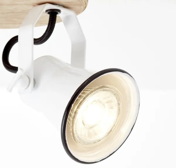 Brilliant - Spot aplicat SEED 3xGU10/5W/230V, alb/bej