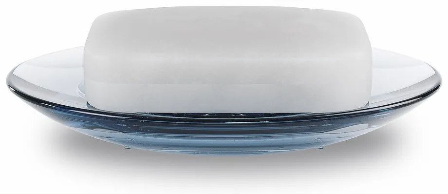 Săpunieră albastră din plastic Droplet – Umbra