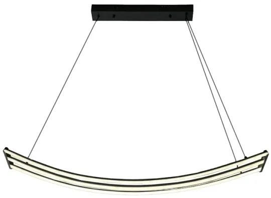 Lustră LED dimabilă pe cablu LED/70W/230V 3000-6500K + telecomandă