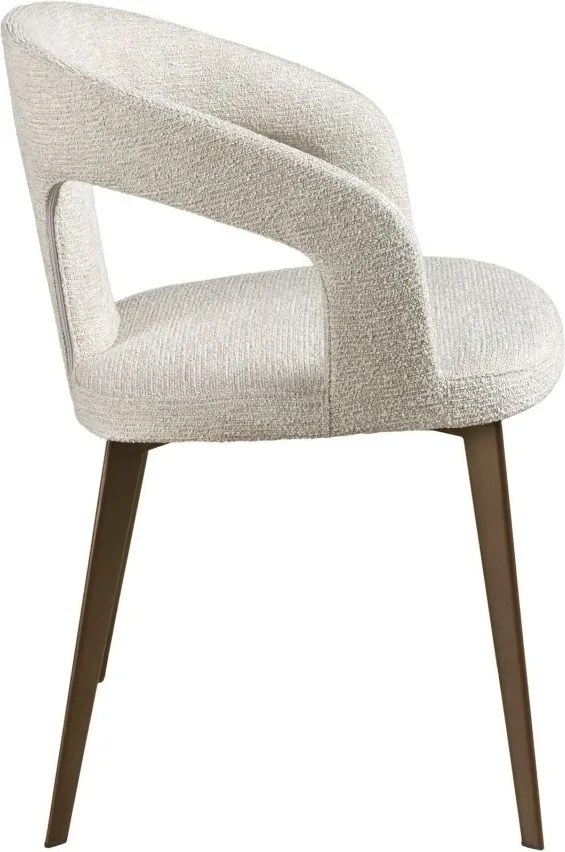 Scaun modern design italian, Tesatura Off-White