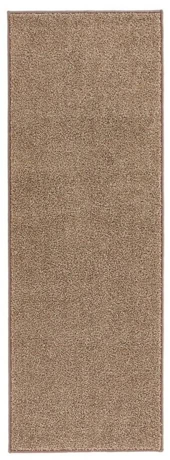 Covor Hanse Home Pure, 80x400 cm, maro