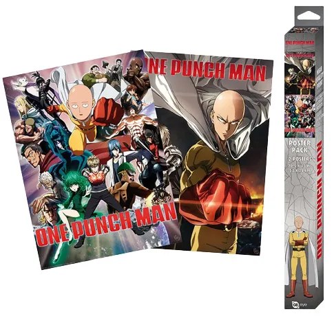 set 2 postere One Punch Man