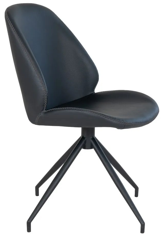 Scaune de dining negre 2 buc. Monte – House Nordic