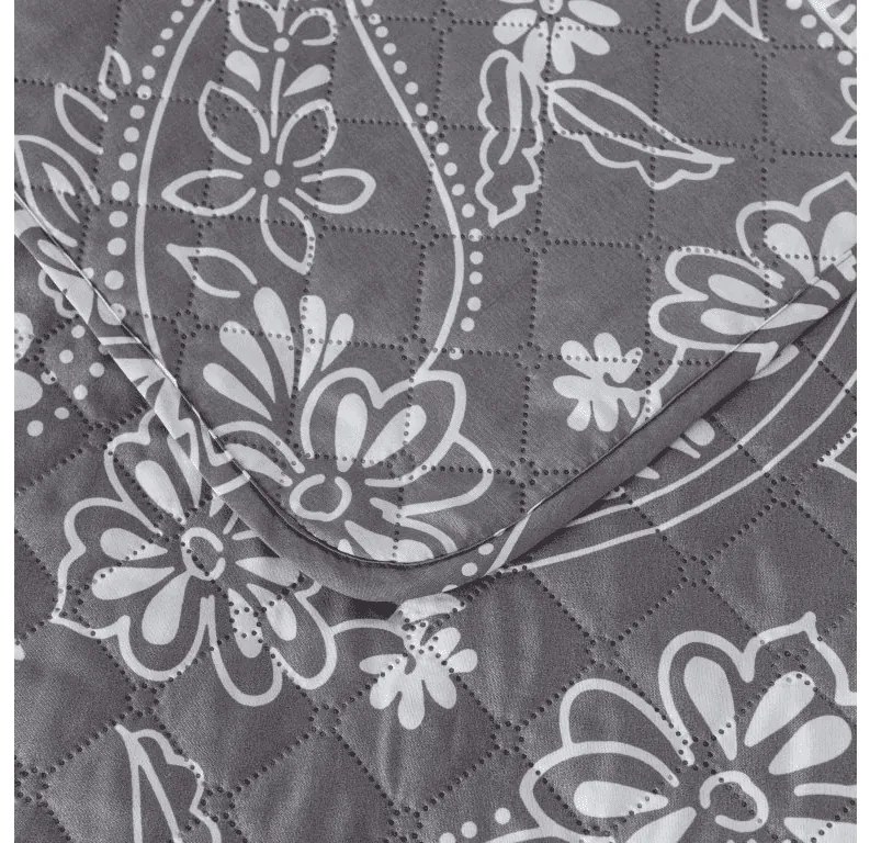 Cuvertura de pat cu model FILTO, gri Dimensiune: 220 x 240 cm