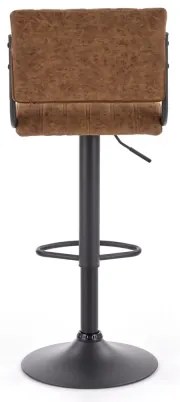 Scaun de bar 109x46 cm negru/maro