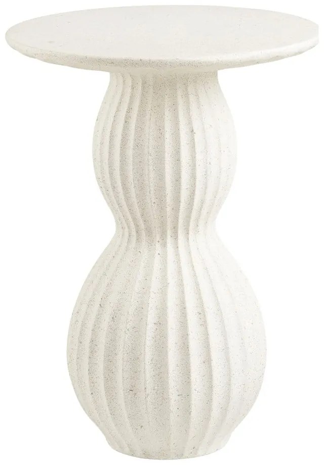 Măsuță auxiliară rotundă din piatră ø 40 cm Newtown – House Nordic