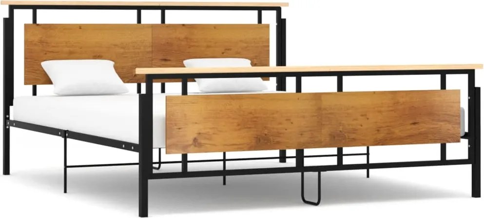 vidaXL Cadru de pat, 180 x 200 cm, metal