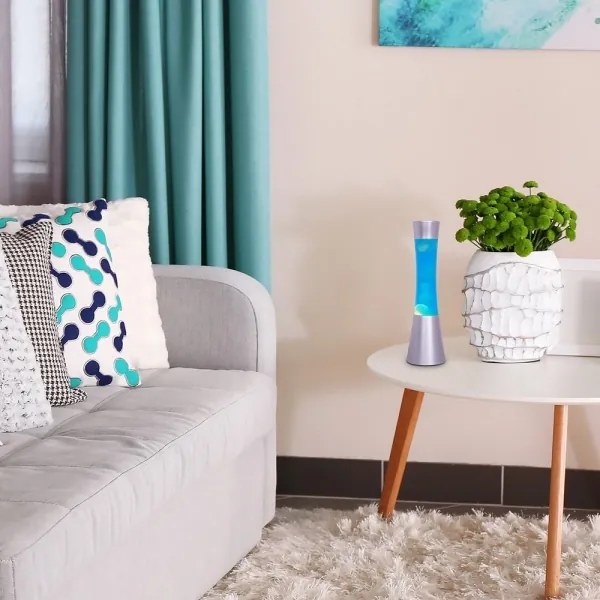 Lampă cu lavă MINKA 1xGY6,35/20W/230V albastră Rabalux 7029