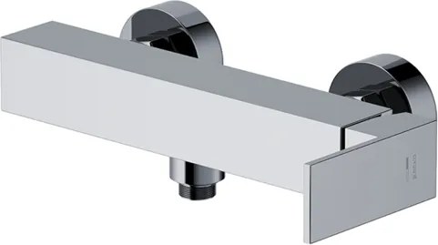 Baterie dus, crom, Cersanit Bari