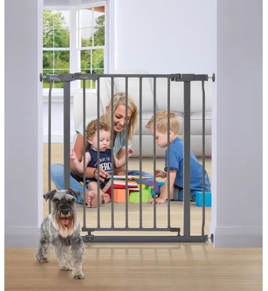 Barieră de siguranță AVA 75-81 cm gri Dreambaby