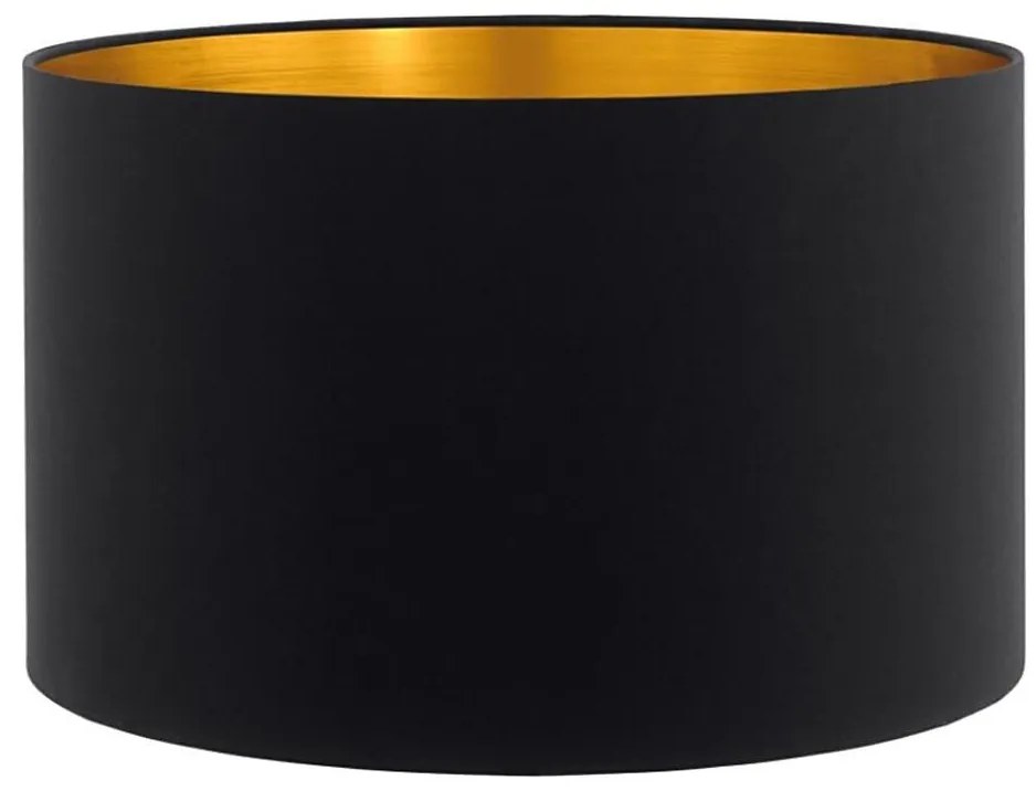 Eglo 32486 - Abajur universal TUNJA pentru E27, Ø 38 cm, negru/cupru