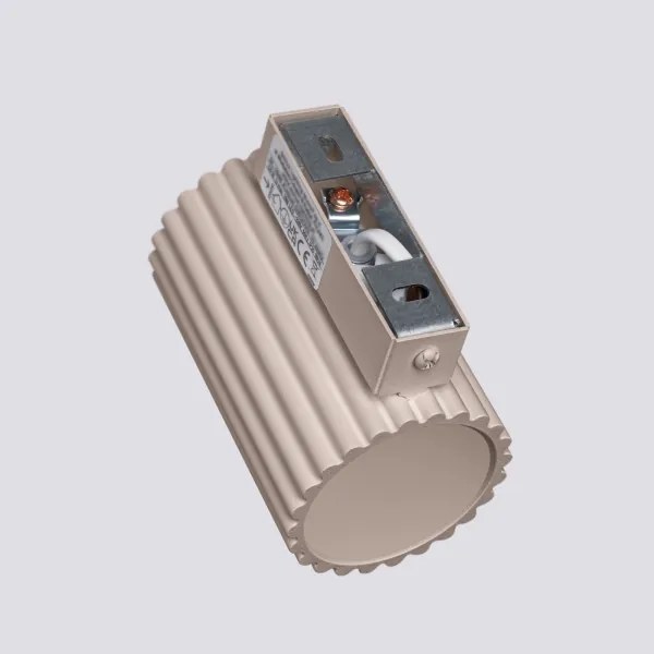 Brilagi - Aplică LED de perete CRESTO 1xGU10/10W/230V 10 cm taupe