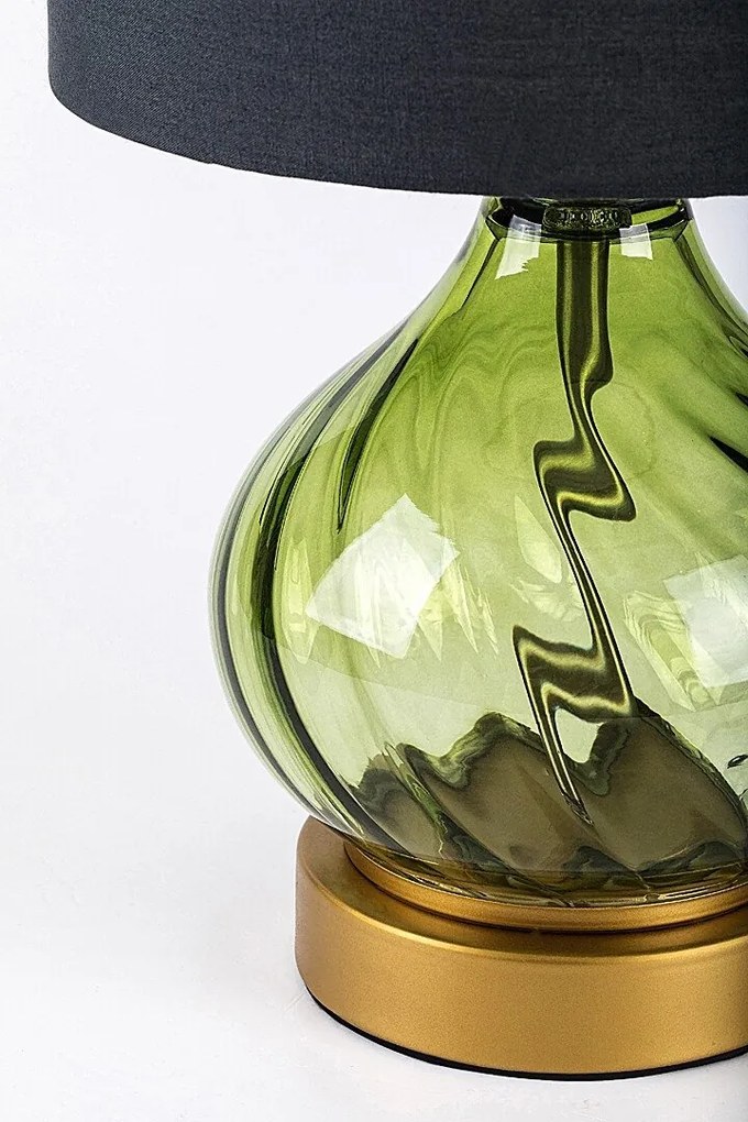 Veioza/Lampa de masa decorativa Pirelo verde
