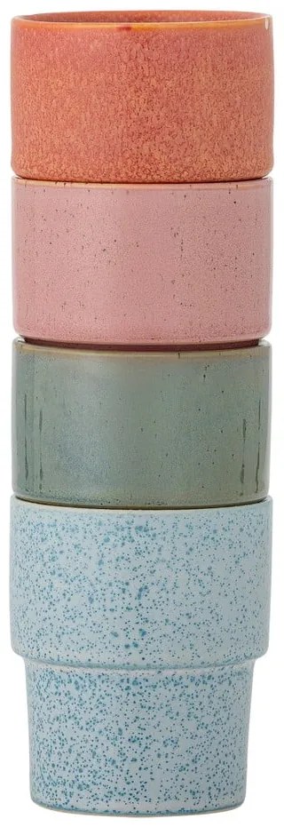 Cești 4 buc. pentru espresso din gresie 150 ml Ewan – Bloomingville