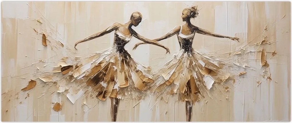 Tablou - Balerine (120x50 cm)
