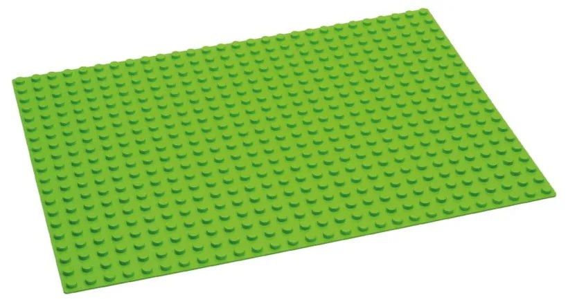 Placă de bază pentru jocul de construcție Hubelino, verde