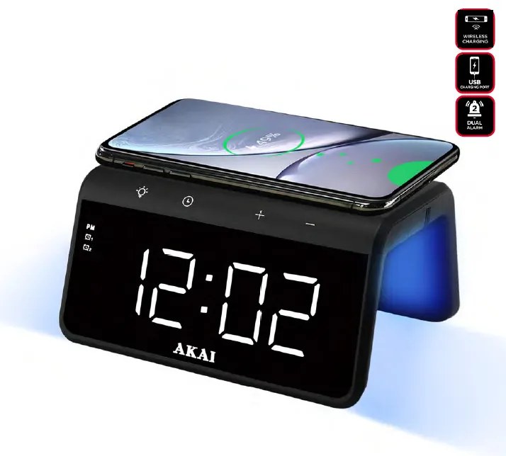 Ceas cu fct. de incarcare AKAI ACRB-2000