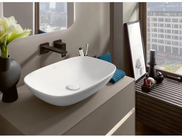 Villeroy & Boch 4A490101 - Lavoar de montat pe blat LOOP&FRIENDS 56x38 cm ceramică/alb