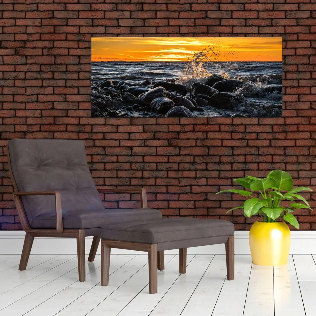 Tablou cu mare (120x50 cm)
