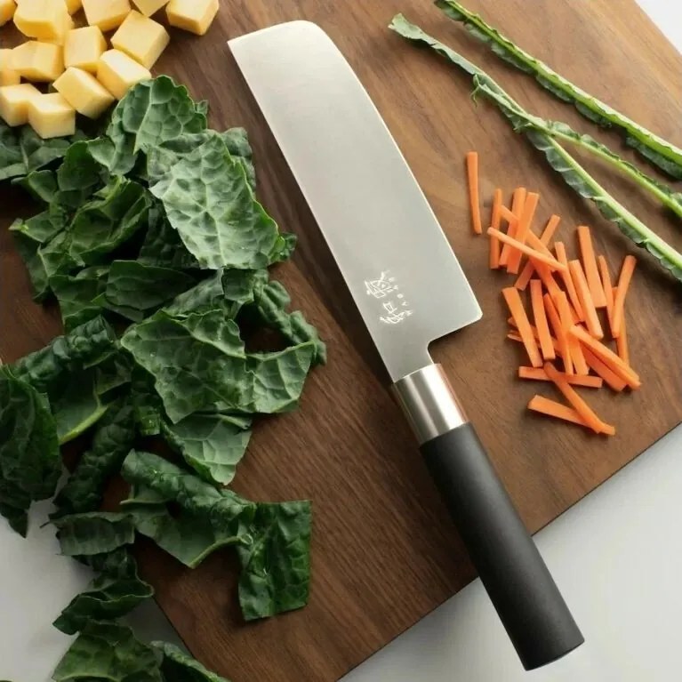Cuțit Kai Nakiri pentru legume Wasabi Black, 16,5cm
