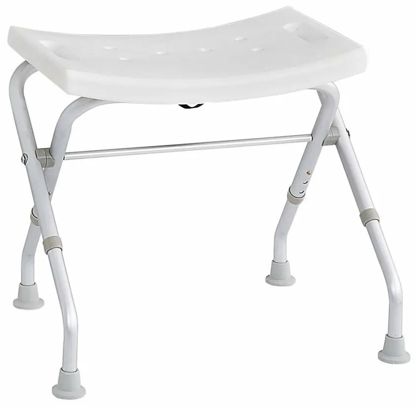 SAPHO A0050301 Scaun pliant pentru persoane cuhandicap, alb