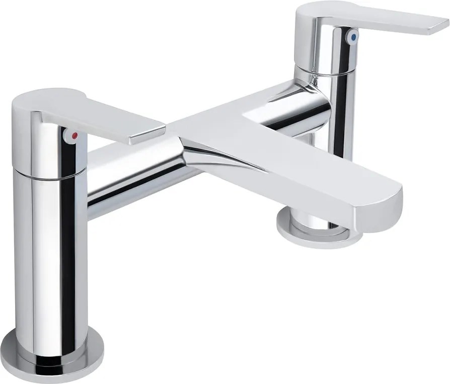 Baterie cada Rubineta Uno dubla comanda finisaj crom lucios