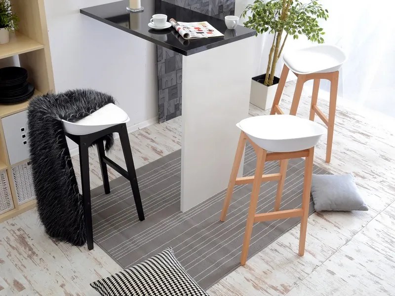 Scaun Rita (alb + fag). Promo -21%. 1110737
