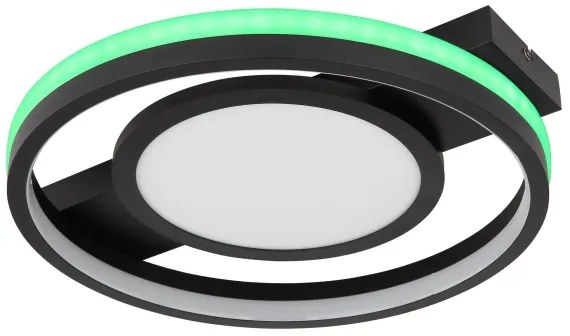 Plafonieră LED RGBW dimabilă GISELL LED/40W/230V Globo 41393-40 + telecomandă