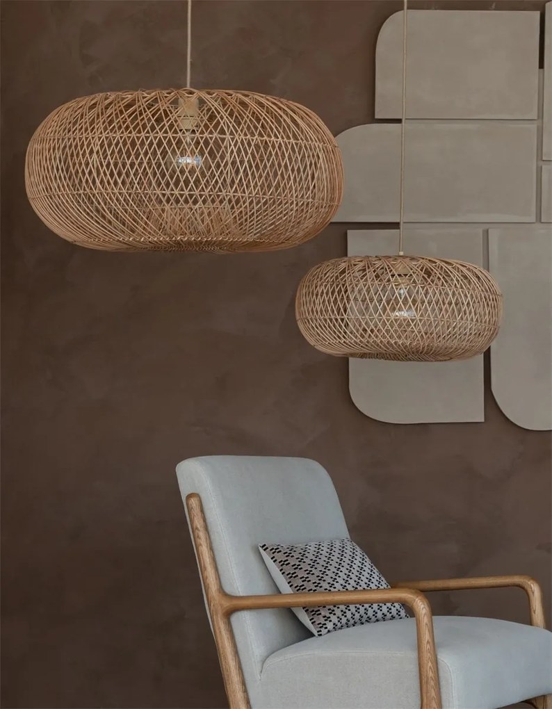 Lustra/Pendul Eco, Ratan, Arizona natural, S