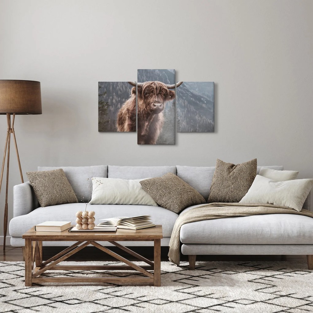 Tablou - Vaca Highlander (90x60 cm)