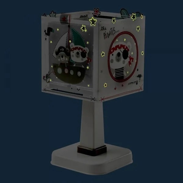 Dalber D-74551 - Veioză de masă copii PIRATES 1xE14/40W/230V