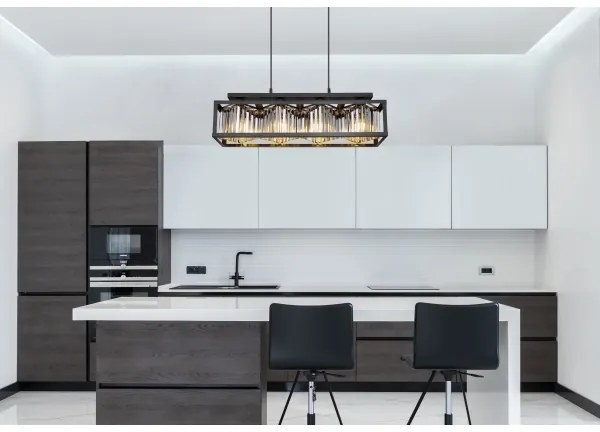 Lustră pe cablu MATHILDE 4xE27/40W/230V Globo 15697-4H