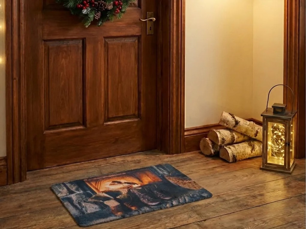 Covoras de Craciun RUSTIC WELCOME 38x58 cm - mai multe variante Varianta: Patine