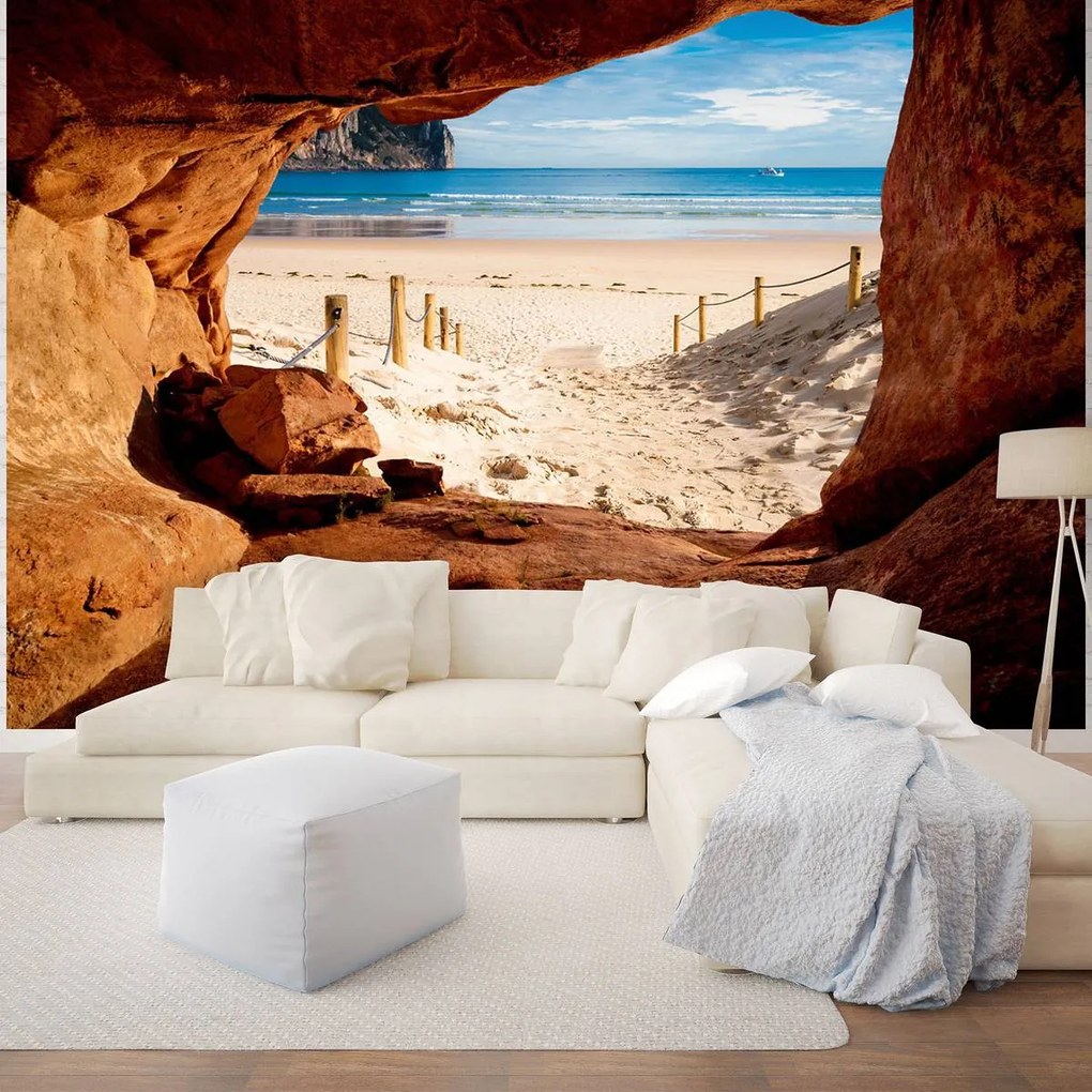 Fototapet - Canion - plaja (152,5x104 cm)
