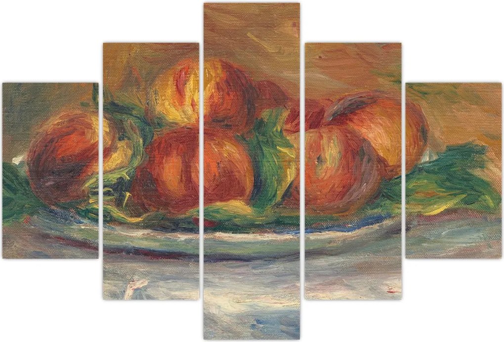 Tablou - Auguste Renoir, Peaches on a Plate, reproducere (150x105 cm)